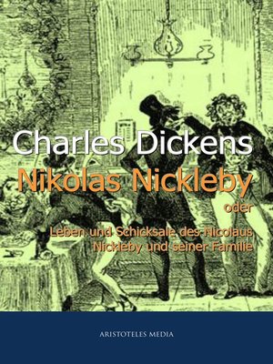 cover image of Nikolas Nickleby